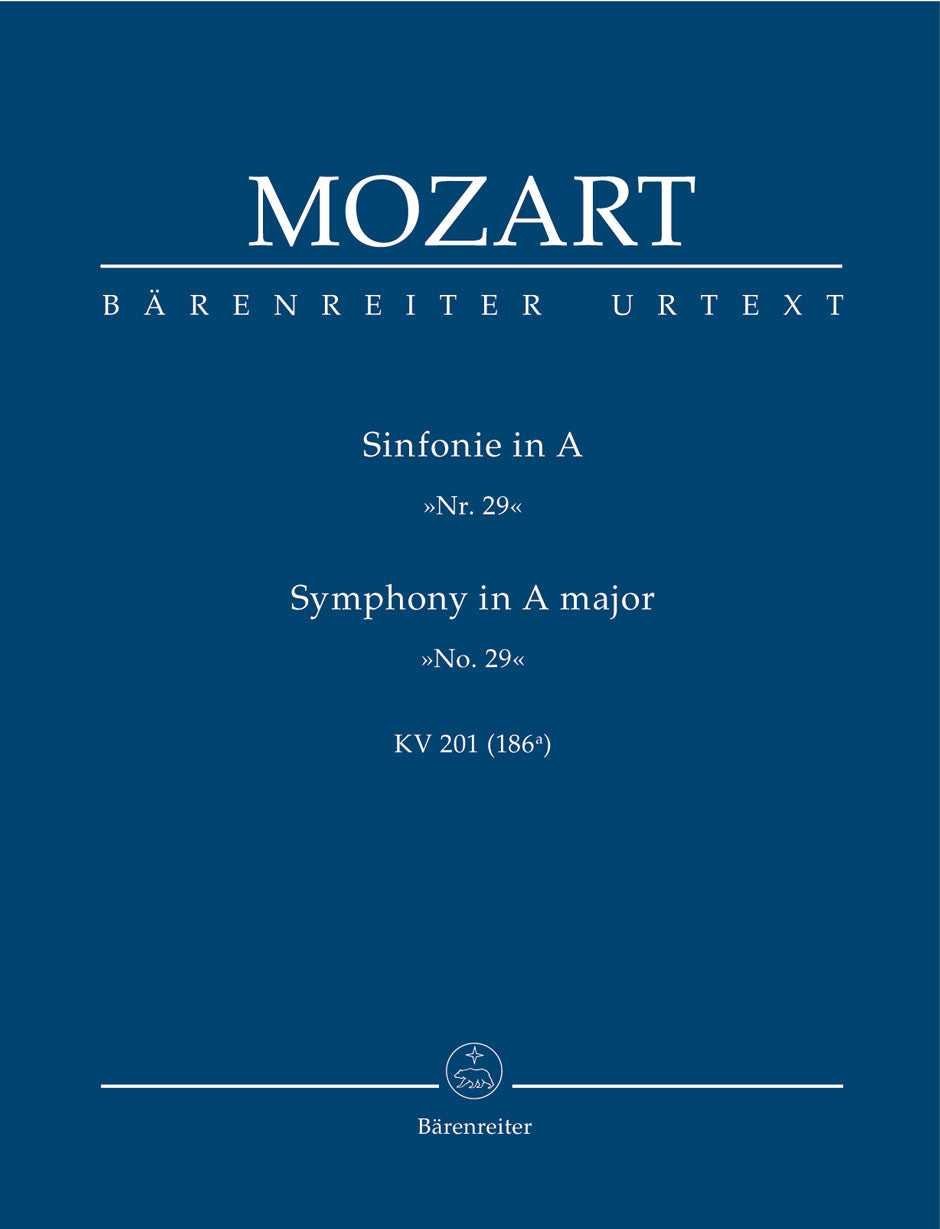 Mozart: Symphony No. 29 in A Major, K. 201 (186a) – Ficks Music