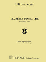 L. Boulanger: Clairières dans le ciel