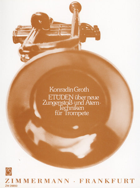 Konradin Prof. トランペット ETÜDEN Groth Konradin Groth Ensemble Philharmonic Otomo, Naoto - 管楽器・吹奏楽器