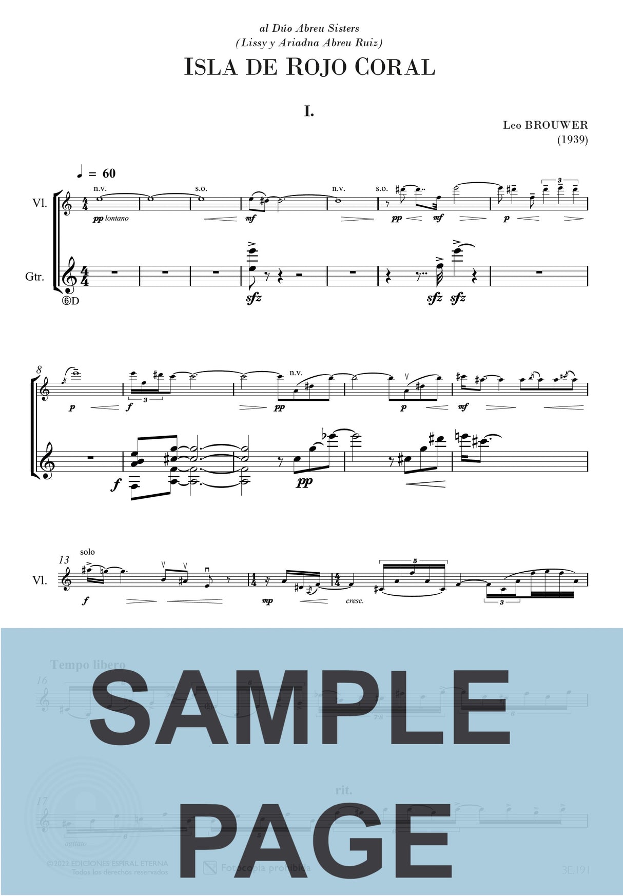 Brouwer: Isla de rojo coral