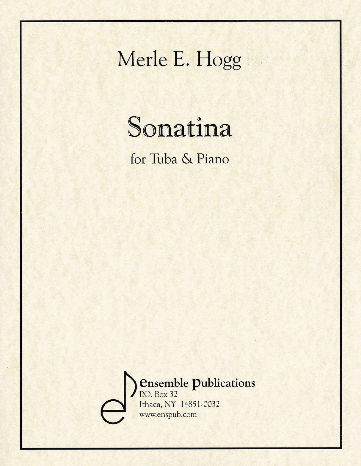 Hogg: Tuba Sonatina