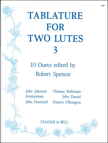 Tablature for 2 Lutes - Book 3 (10 Duets)