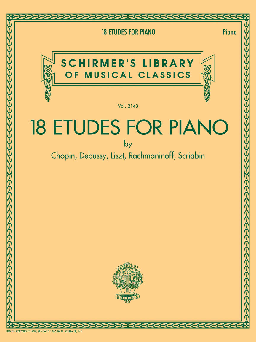 18 Etudes for Piano
