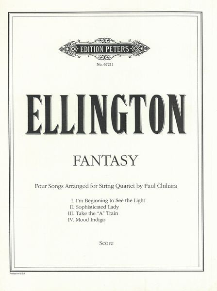 Ellington: Fantasy (arr. for String Quartet)