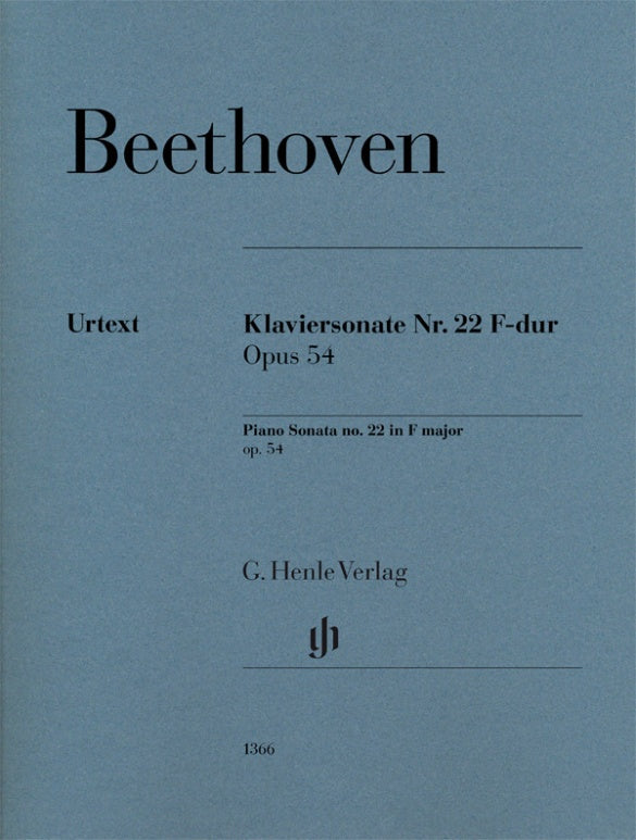 Beethoven: Piano Sonata No. 22 in F Major Op. 54