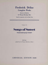 Delius: Songs of Sunset