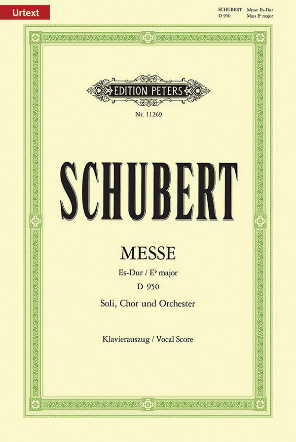 Schubert: Mass in E-flat Major, D 950