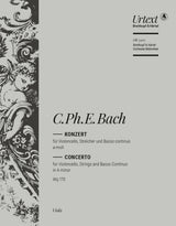 C.P.E. Bach: Cello Concerto in A Minor, Wq. 170