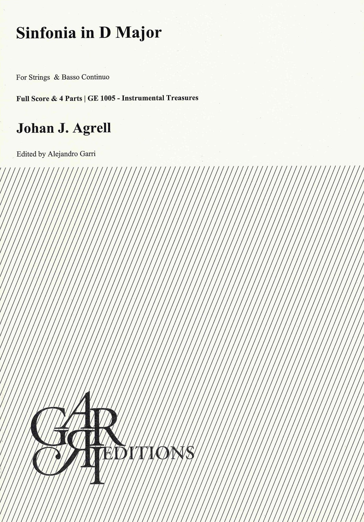Agrell: Sinfonia in D Major