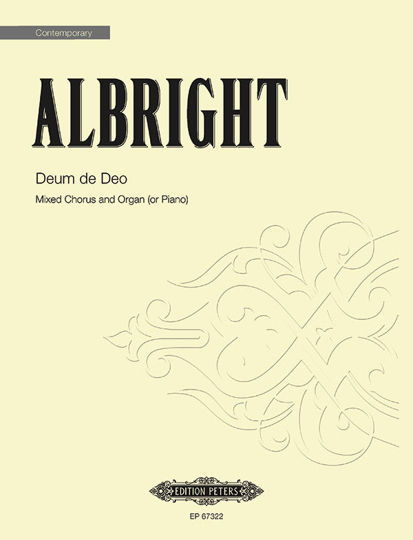 Albright: Deum de Deo