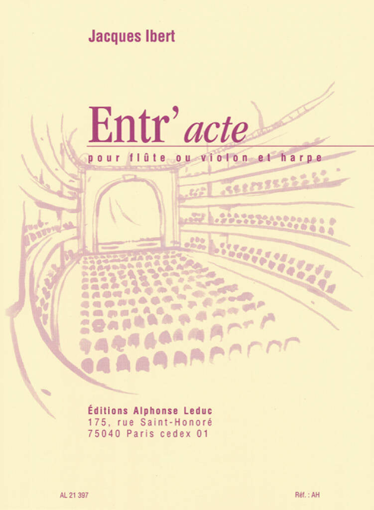 Ibert: Entr'acte (Version with Harp)