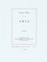 Ibert: Aria for Flute (or Oboe), Clarinet and Piano