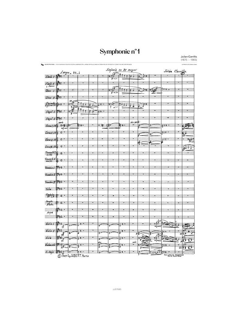 Carrillo: Symphony No. 1 in D Major