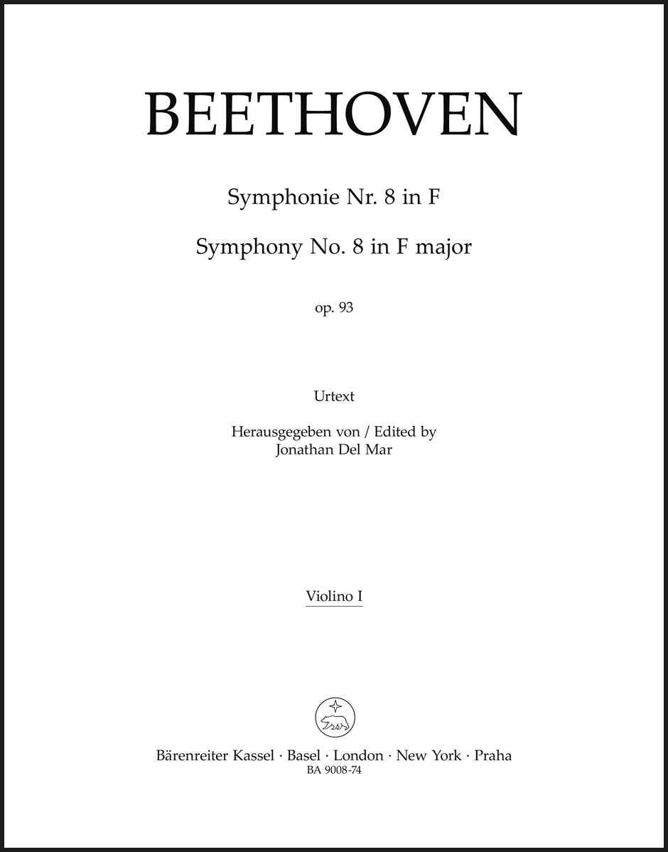 Beethoven: Symphony No. 8 in F Major, Op. 93 – Ficks Music