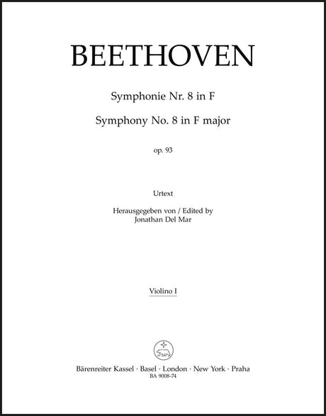 Beethoven: Symphony No. 8 in F Major, Op. 93