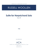 Woollen: Suite for Harpischord, Op. 49