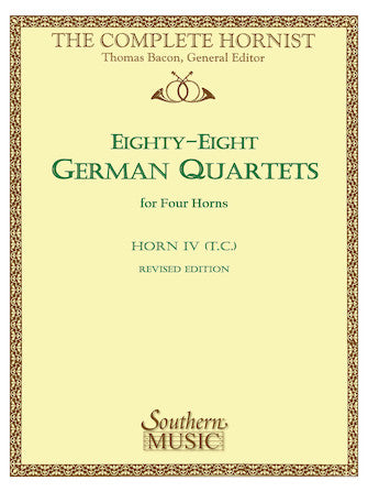 88 German Quartets (arr. for 4 horns)