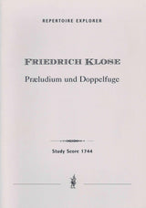 F. Klose: Prelude and Double-Fugue