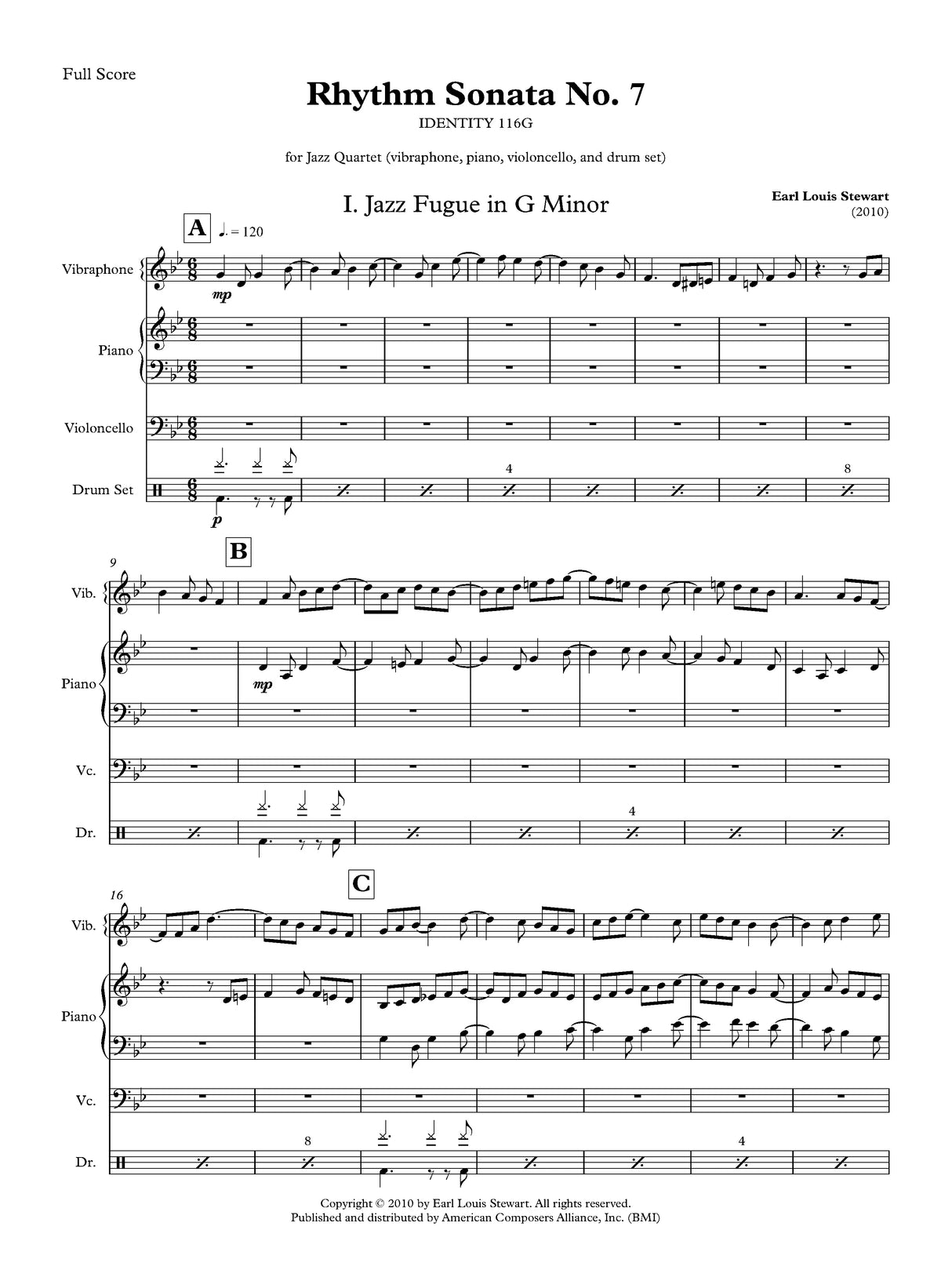 Stewart: Rhythm Sonata No. 7