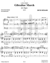 Bédard: Gibraltar March