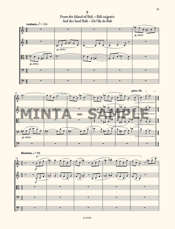 The Microcosm of String Ensemble Music - Volume 4 (Advanced)