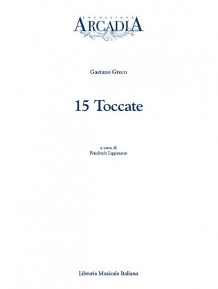 Greco: 15 Toccate