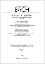 Bach: Jesu, nun sei gepreiset, BWV 41