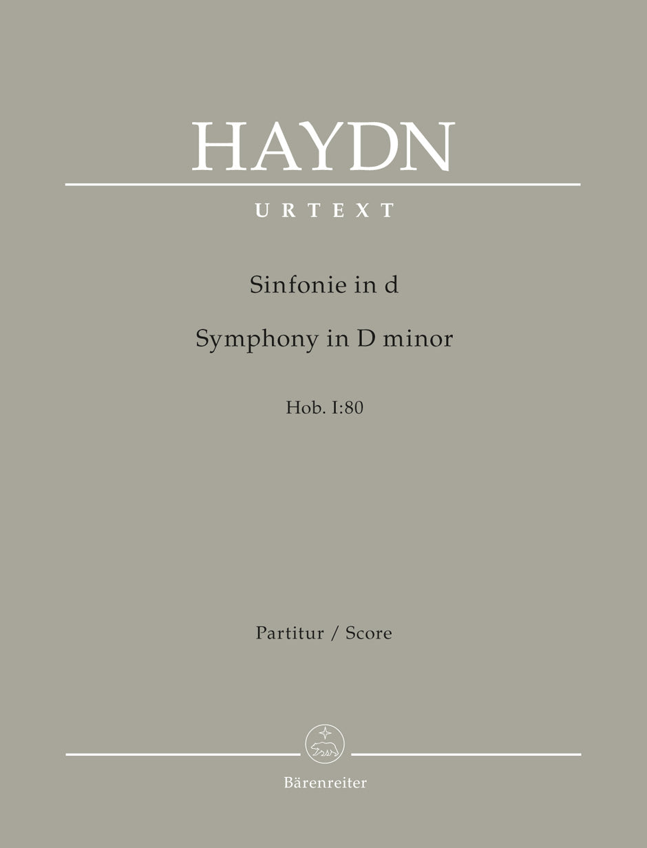 Haydn: Symphony in D Minor, Hob. I:80 – Ficks Music