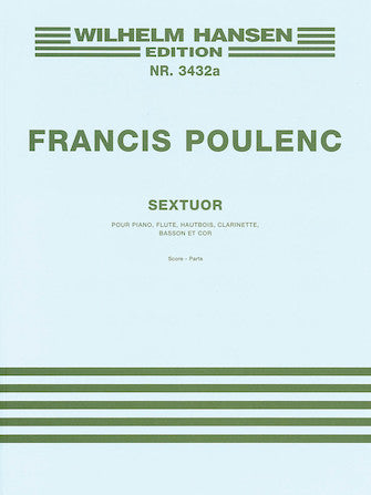Poulenc: Sextet for Piano and Woodwind Quintet, FP 100