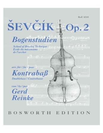 Sevcik: School of Bowing Technique, Op. 2 (arr. for double bass)
