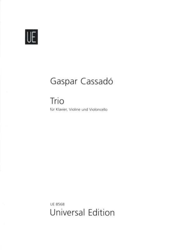 Cassadó: Piano Trio