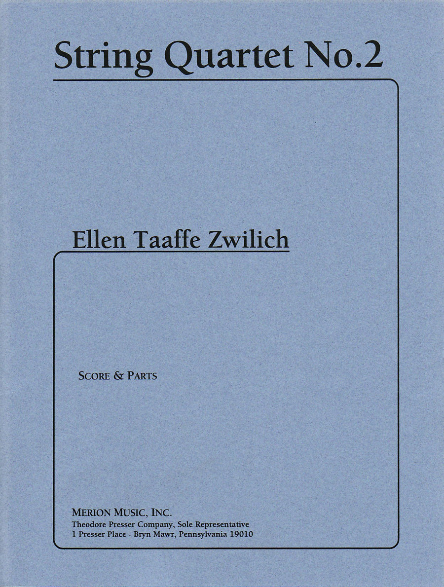 Zwilich: String Quartet No. 2