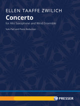 Zwilich: Concerto for Alto Saxophone and Wind Ensemble