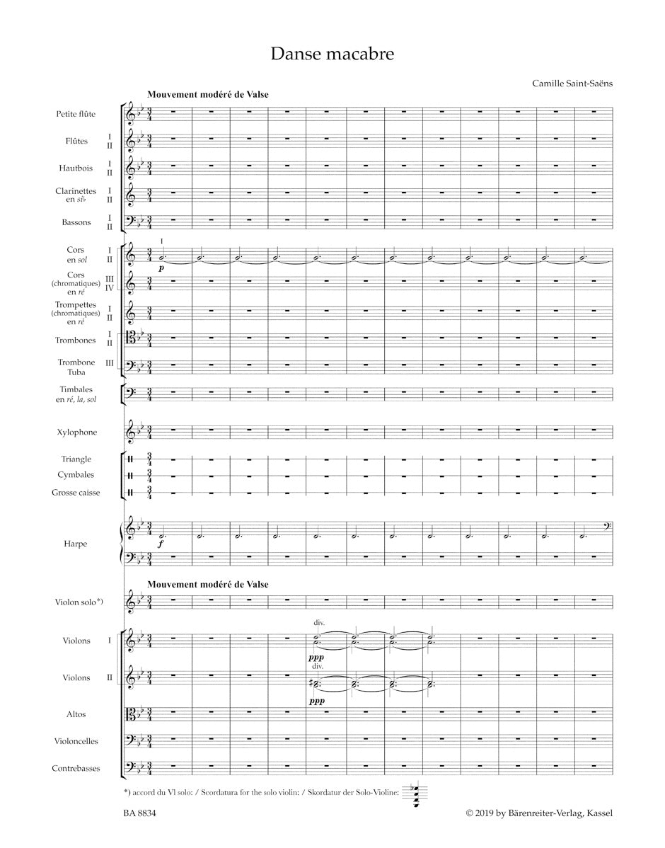 Saint-Saëns: Danse macabre, Op. 40
