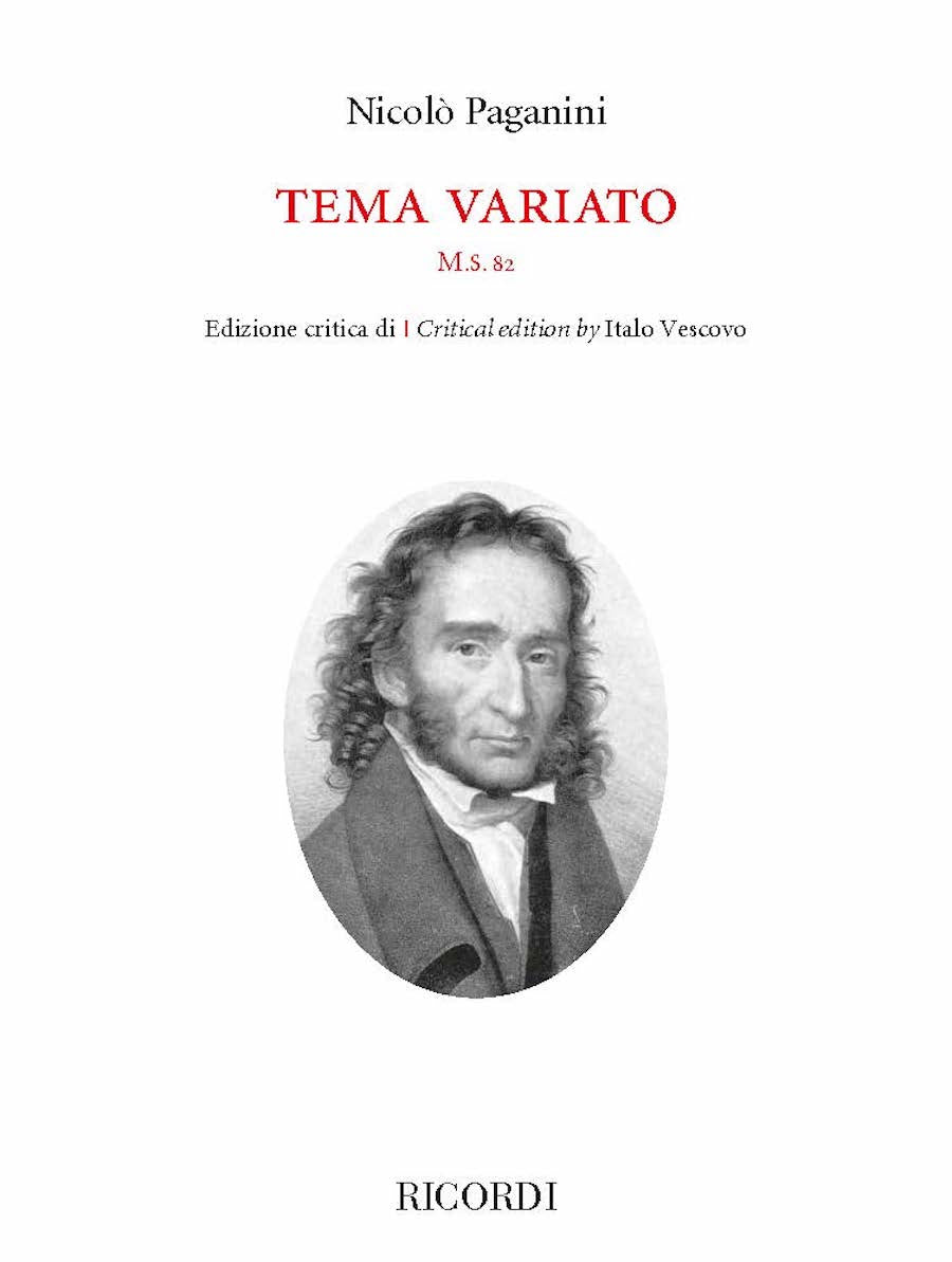 Paganini: Tema Variato, MS 82