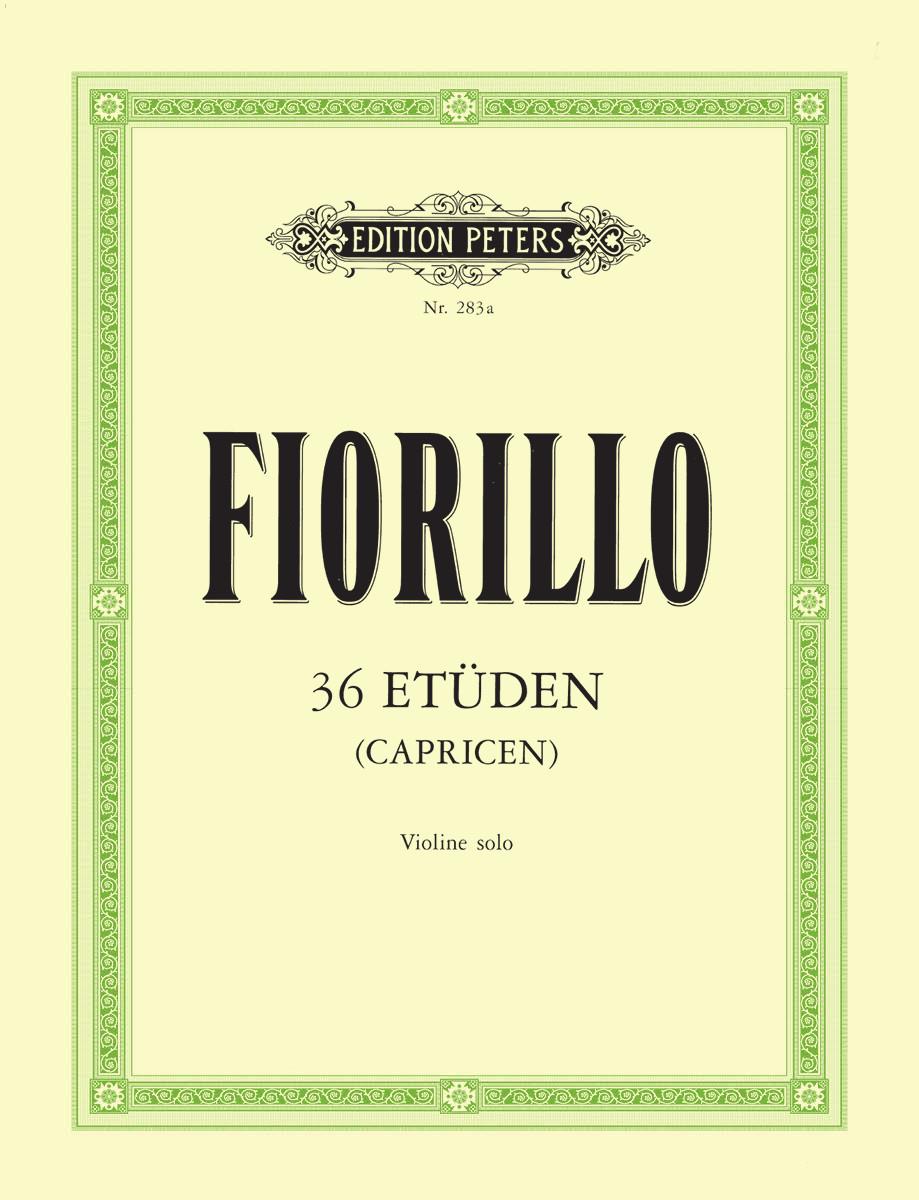 Fiorillo: 36 Etudes or Caprices – Ficks Music