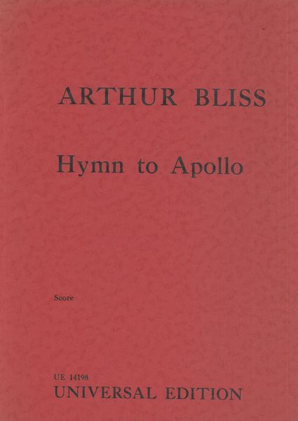 Bliss: Hymn to Apollo