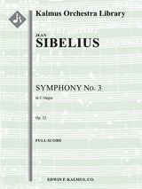 Sibelius: Symphony No. 3 in C Major, Op. 52