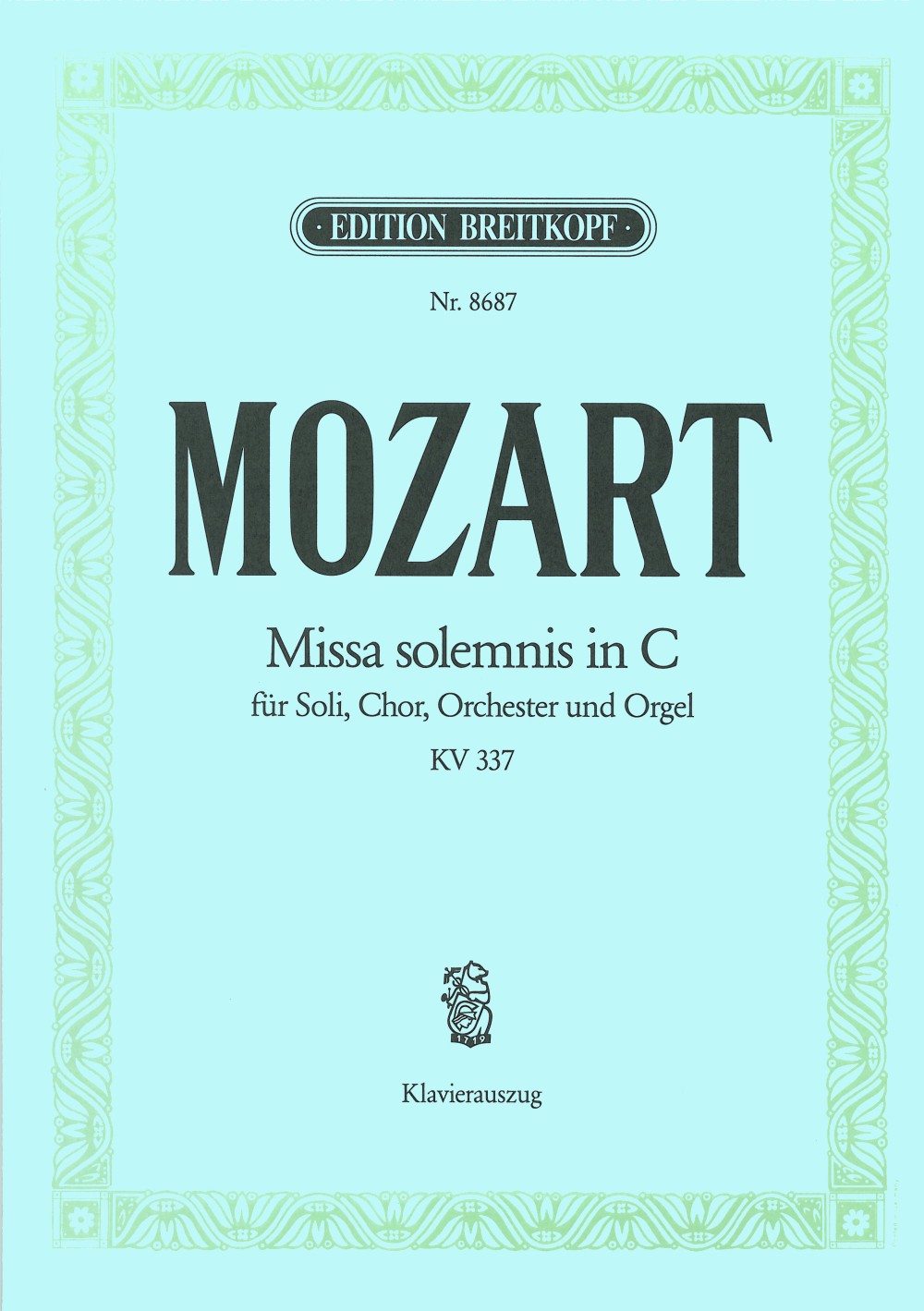 Distinction Ⅰ〜Ⅲ、vocavularist、 2000 Mozart: Missa in C Major, K. 337 (