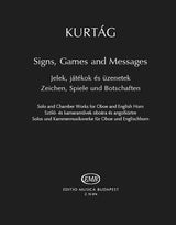 Kurtág: Signs, Games and Messages for Oboe & English Horn