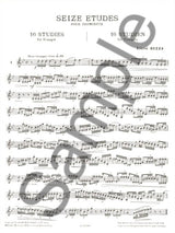 Bozza: 16 Études for Trumpet