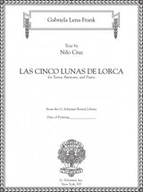 Frank: Las cinco lunas de Lorca (Version for Tenor, Baritone, & Piano)
