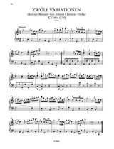 Mozart: Variations for Piano - Volume 1