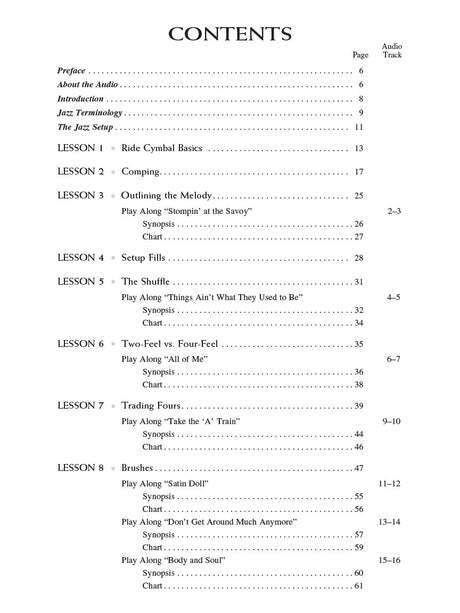 Jazz Standards for Drumset