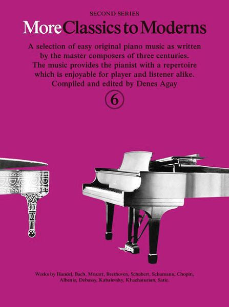 More Classics to Moderns – Book 6