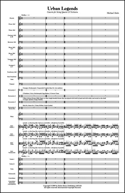 Abels: Urban Legends