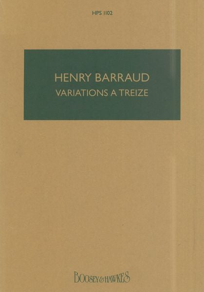 Barraud: Variations a Treize