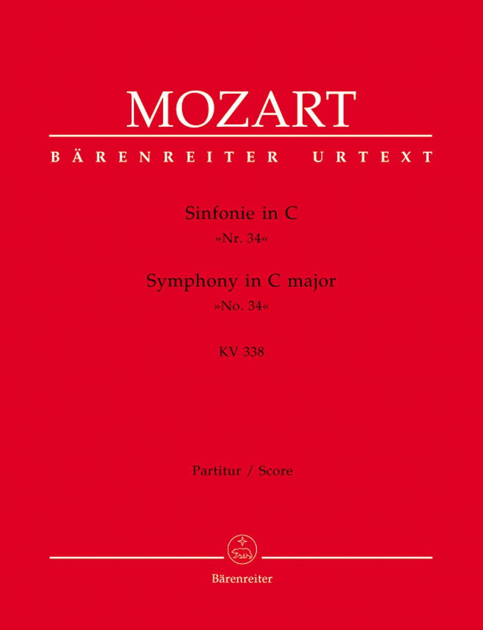 Mozart: Symphony No. 34 in C Major, K. 338