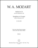 Mozart: Symphony in D Major
