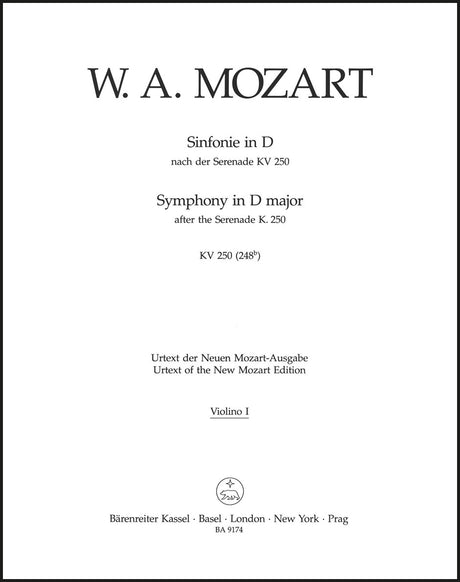 Mozart: Symphony in D Major